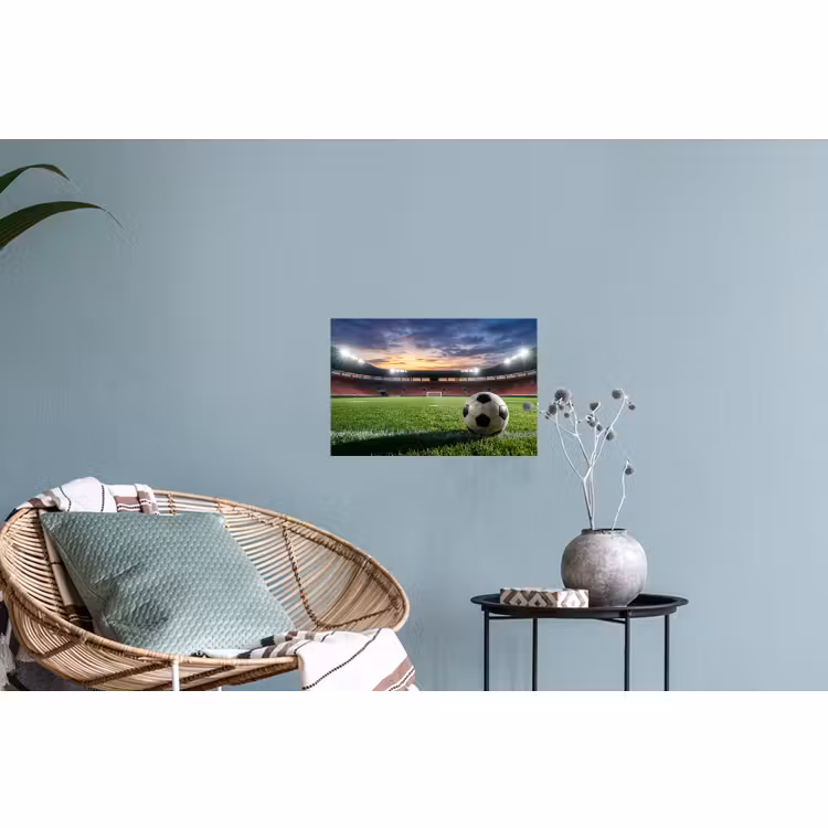 Muursticker - Voetbal - Stadion - Sport - Groen — 4