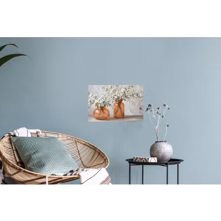 Muursticker - Vazen - Bloemen - Oranje — 4