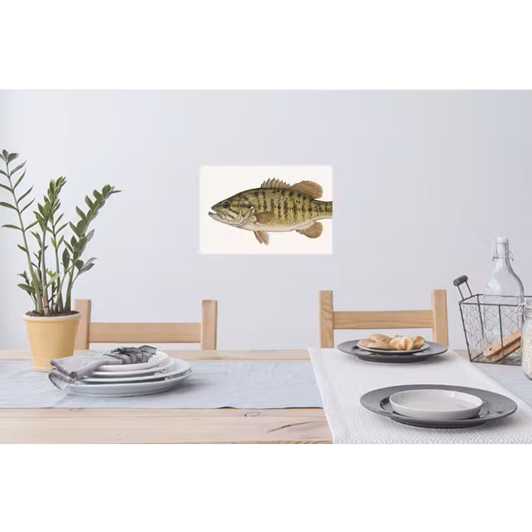 Muursticker - Vissen - Natuur - Vintage — 3