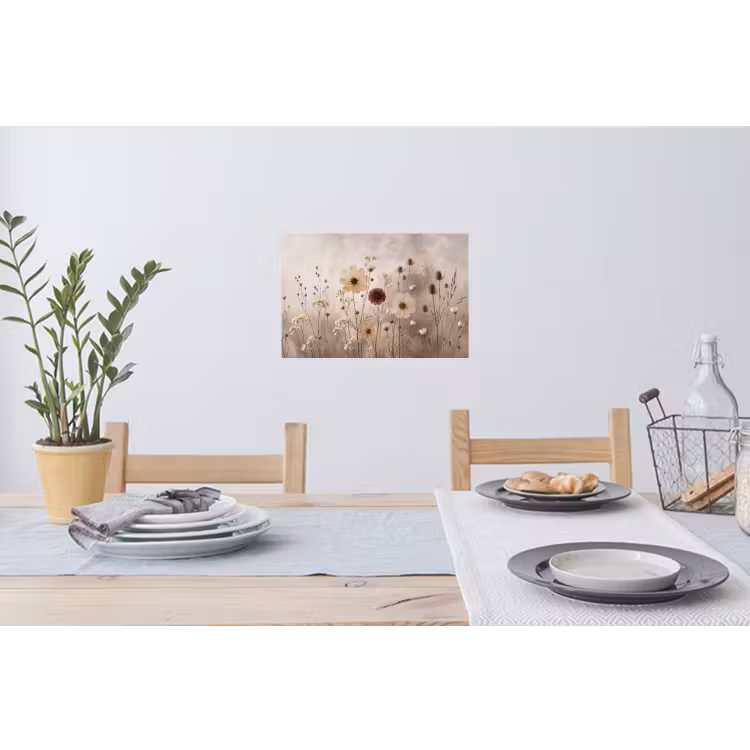 Muursticker - Wilde bloemen - Botanisch - Vintage - Natuur - Rustiek — 3