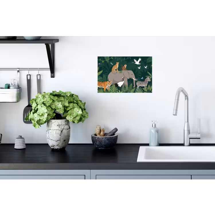 Muursticker - Tropisch - Jungle - Groen — 2