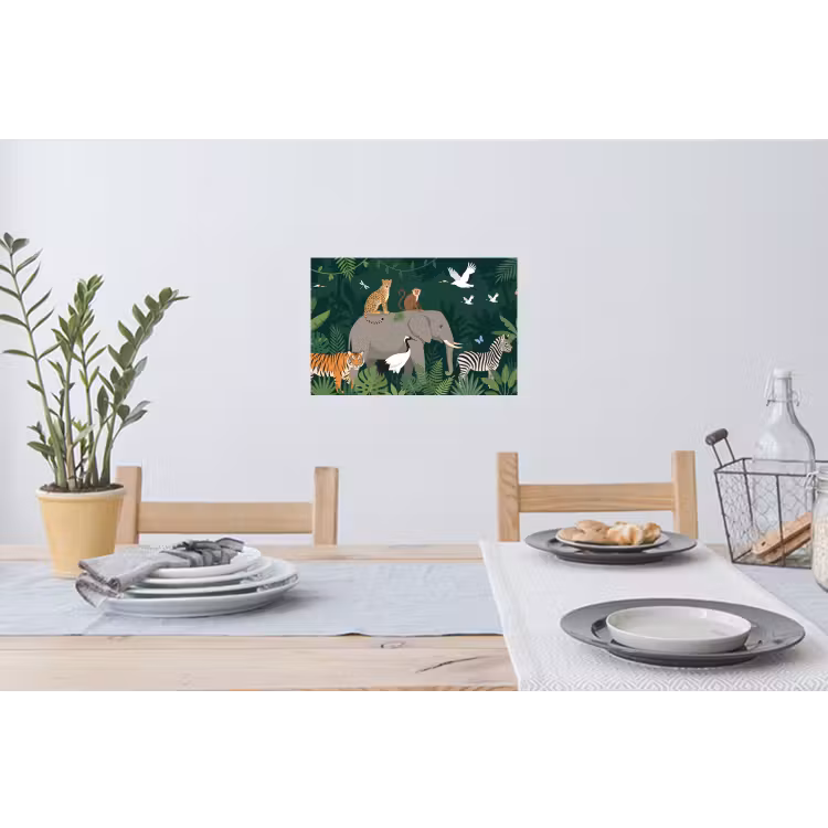 Muursticker - Tropisch - Jungle - Groen — 3