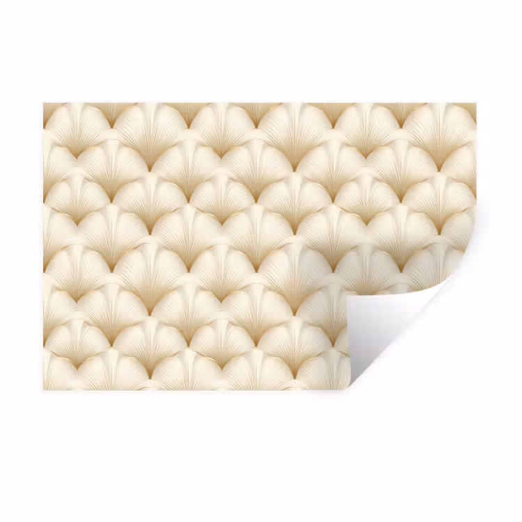 Muursticker - Waaier - Motief -  Goud — 1