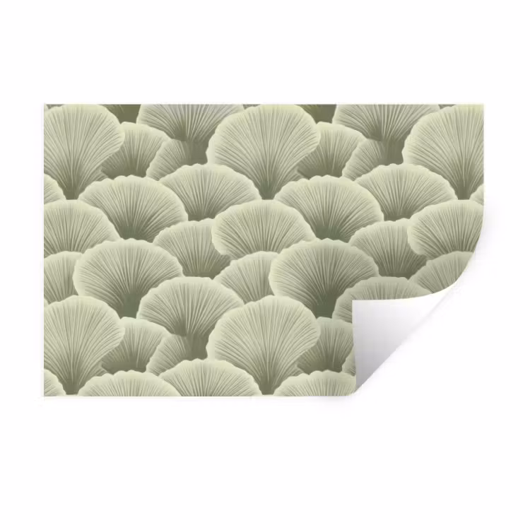 Muursticker - Waaier - Blad - Groen — 1