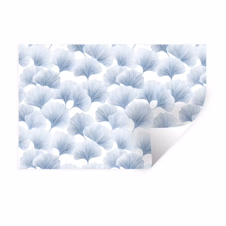 Muursticker - Waaier - Modern - Blauw — 1
