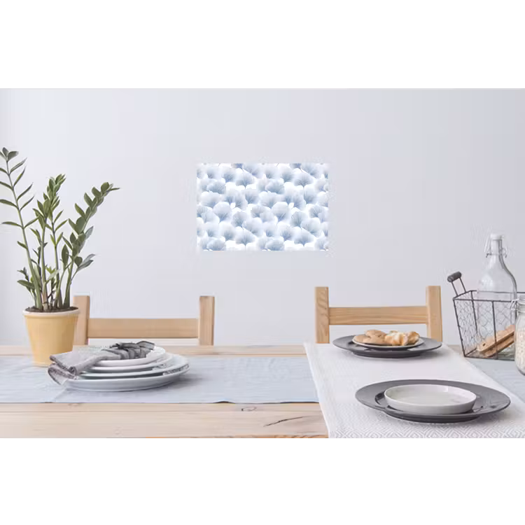 Muursticker - Waaier - Modern - Blauw — 3