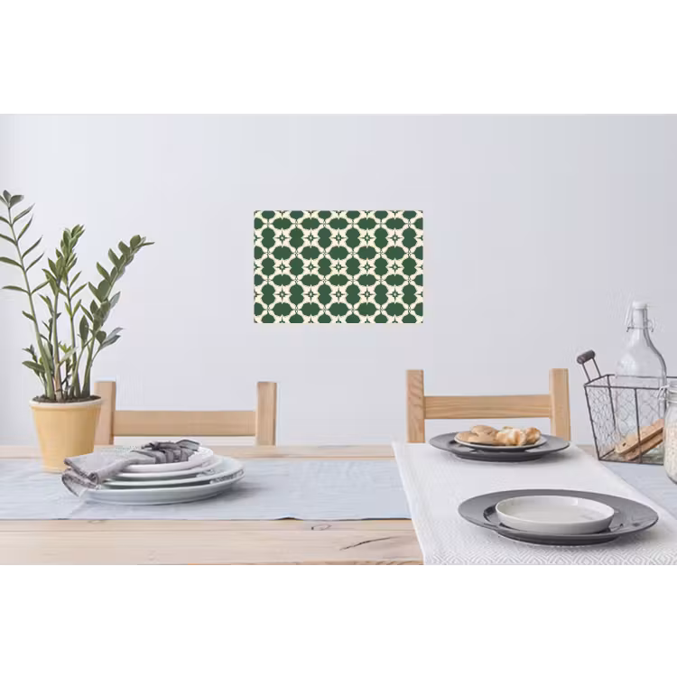 Muursticker - Tegel - Klassiek - Groen — 3