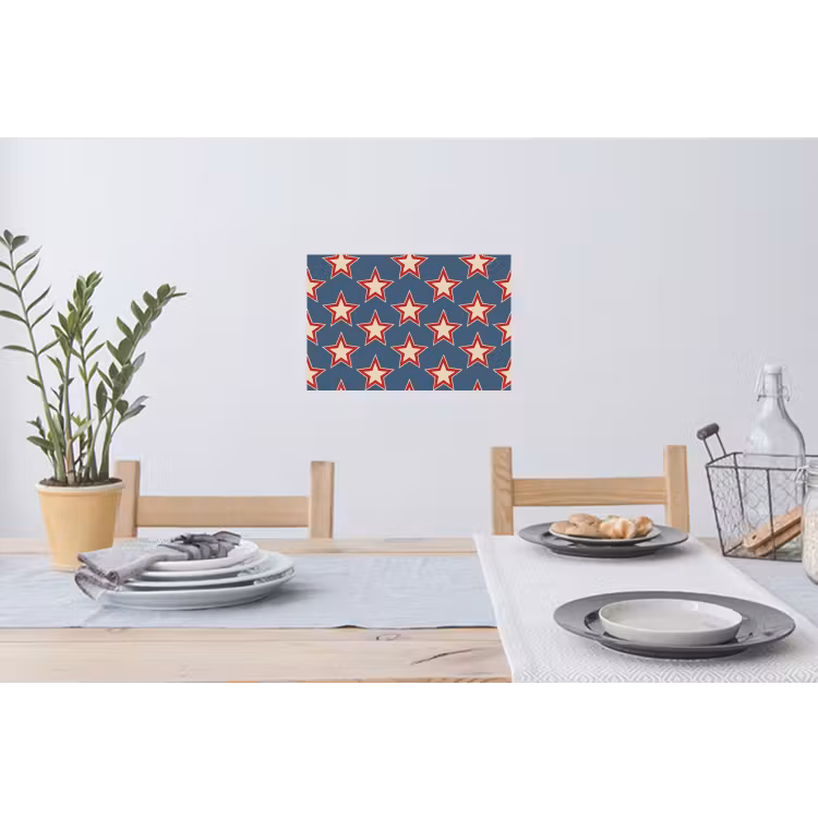 Muursticker - Ster - Klassiek - Blauw — 3