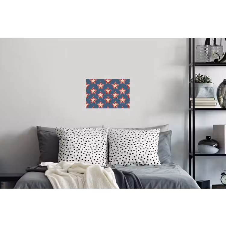 Muursticker - Ster - Klassiek - Blauw — 5