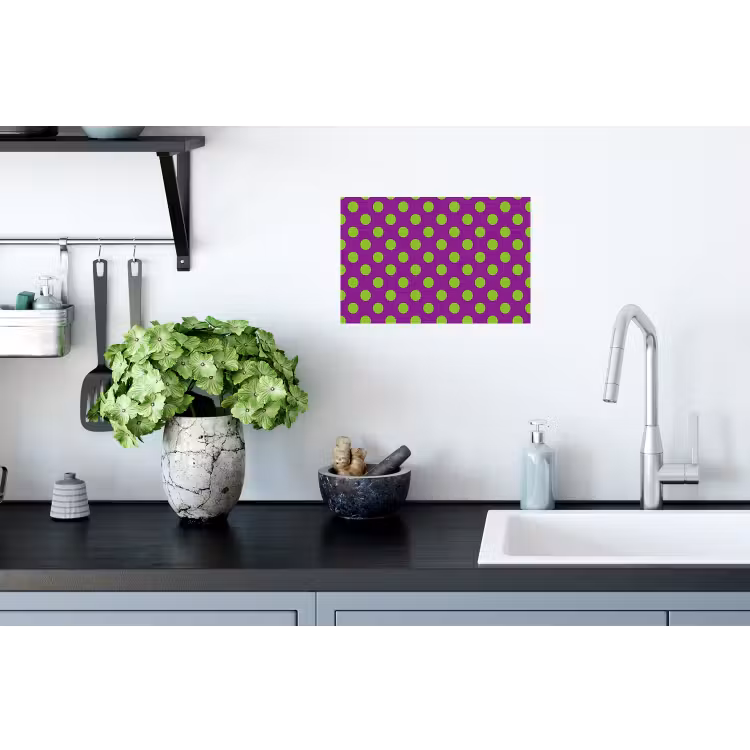 Muursticker - Stippen - Klassiek - Groen — 2
