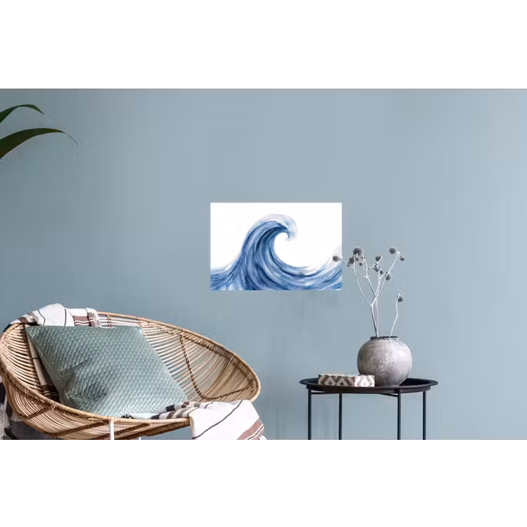 Muursticker - Water - Beweging - Natuur - Modern - Blauw — 4