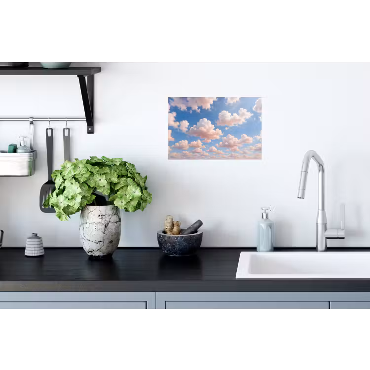 Muursticker - Wolken - Hemel - Natuur - Licht - Blauw — 2