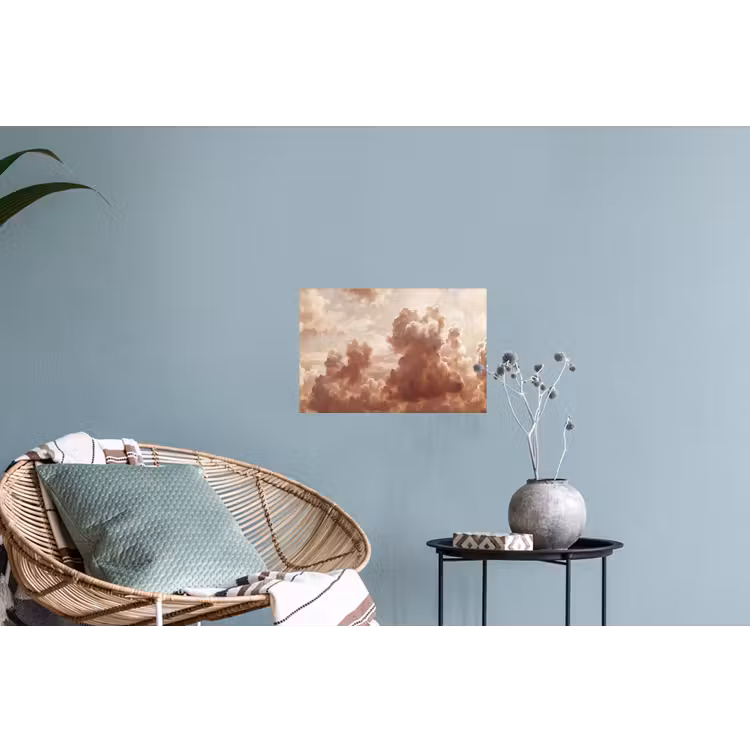 Muursticker - Wolken - Lucht - Natuur - Modern - Bruin — 4