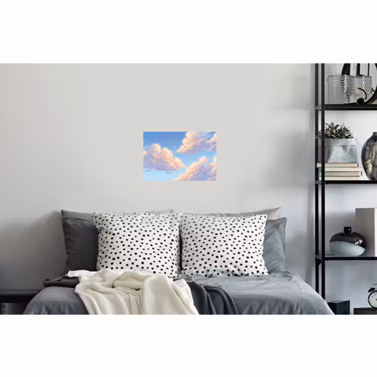 Muursticker - Wolken - Lucht - Natuur - Blauw — 5