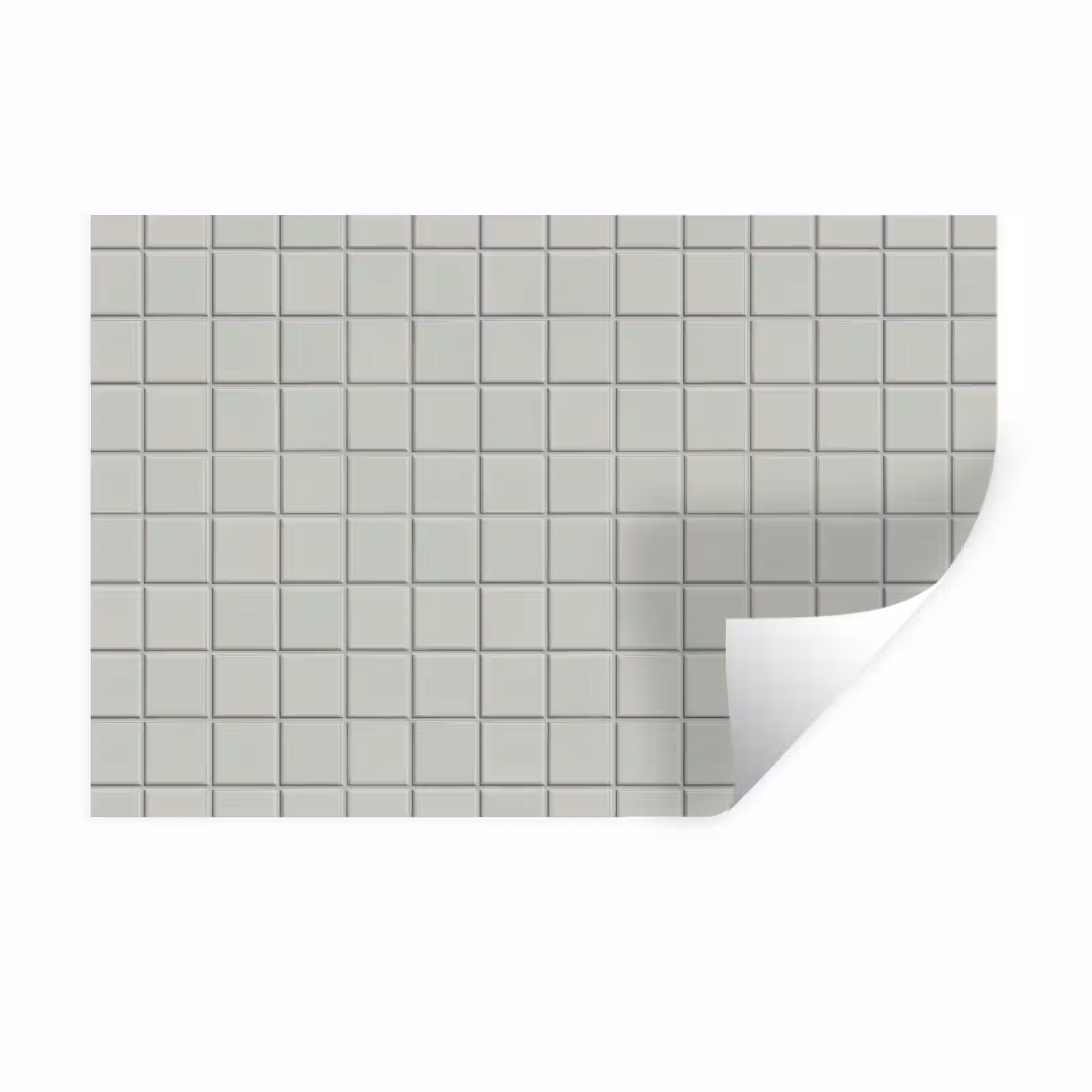 Muursticker - Tegel - Patroon - Lichtgroen — 1