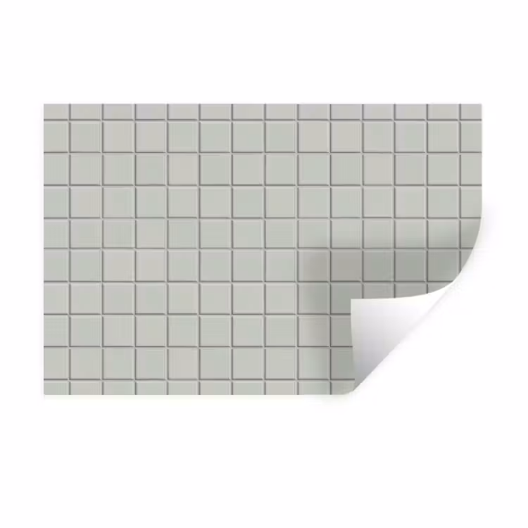 Muursticker - Tegel - Patroon - Lichtgroen — 1