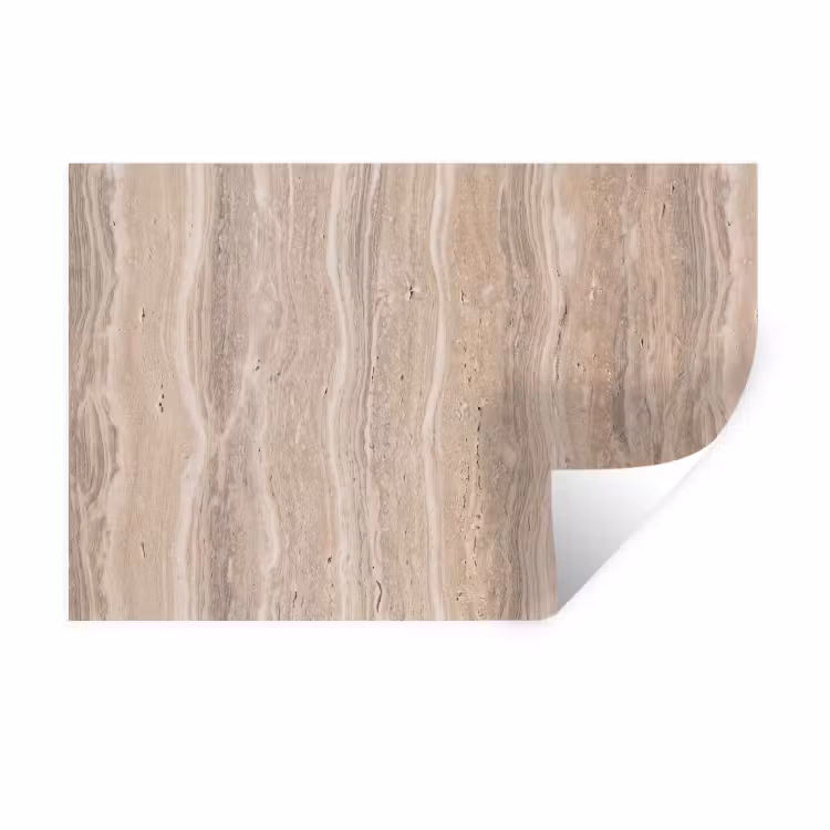 Muursticker - Steen - Patroon - Textuur - Natuurlijk - Beige — 1