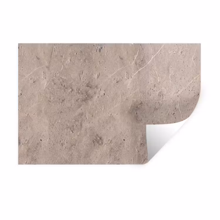 Muursticker - Textuur - Steen - Patroon - Rustiek - Beige — 1