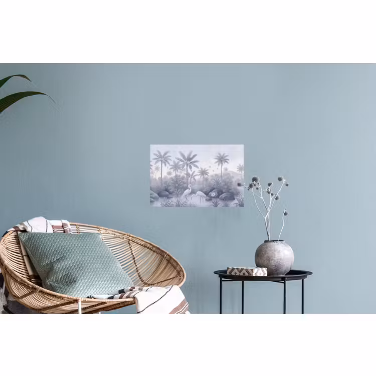 Muursticker - Vogel - Water - Tropisch - Natuur - Blauw — 4