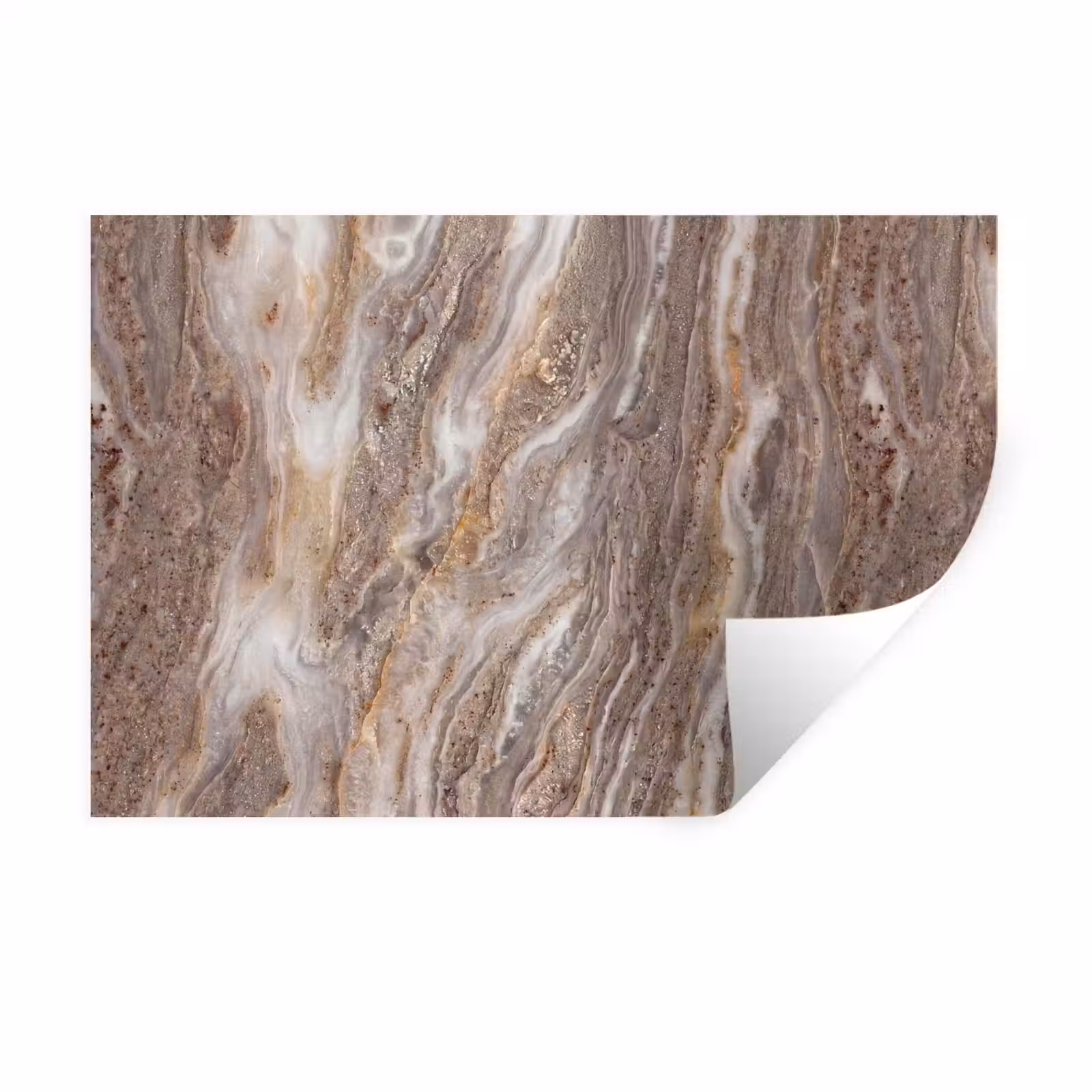 Muursticker - Textuur - Steen - Abstract - Beige — 1