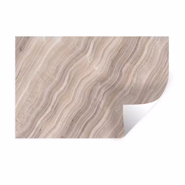 Muursticker - Textuur - Golvend - Abstract - Modern - Beige — 1