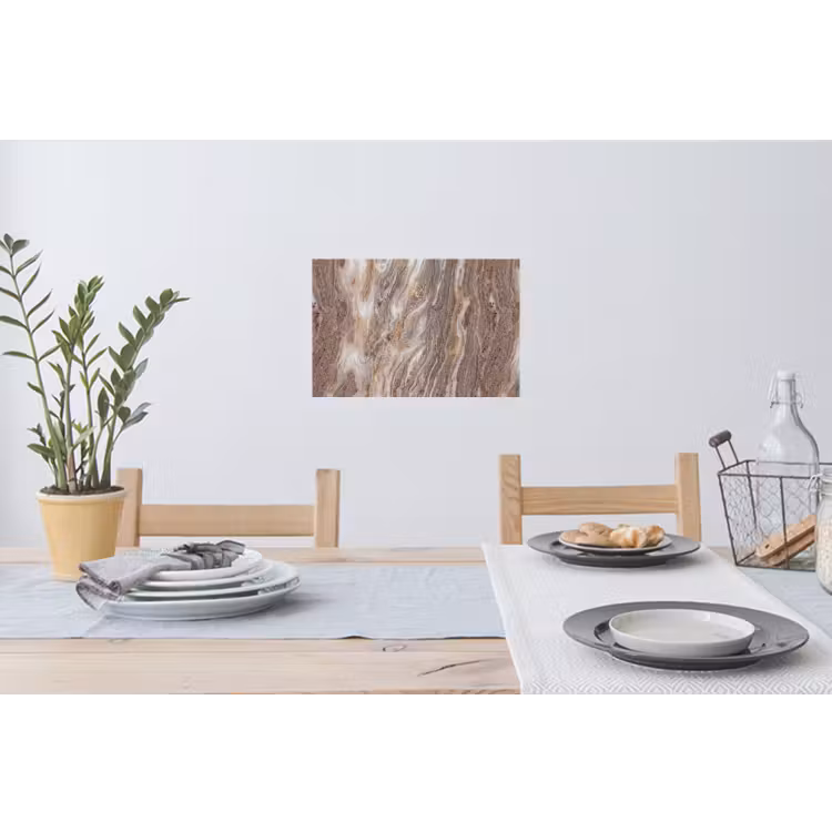 Muursticker - Textuur - Steen - Abstract - Beige — 3