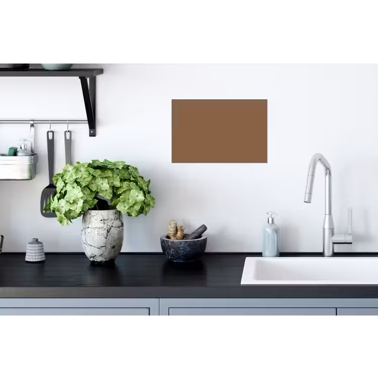 Muursticker - Soft - Walnut - Bruin — 2