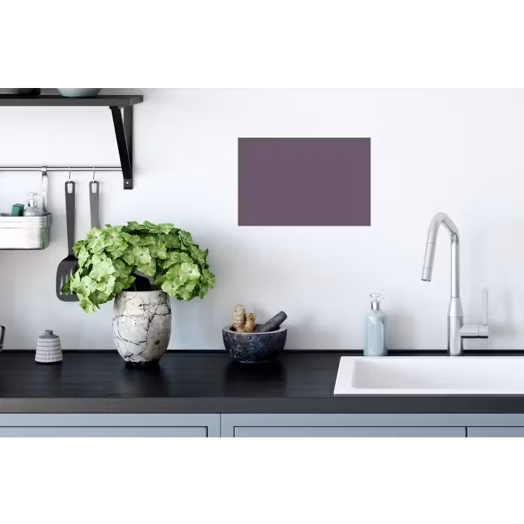 Muursticker - Velvet - Aubergine - Paars — 2