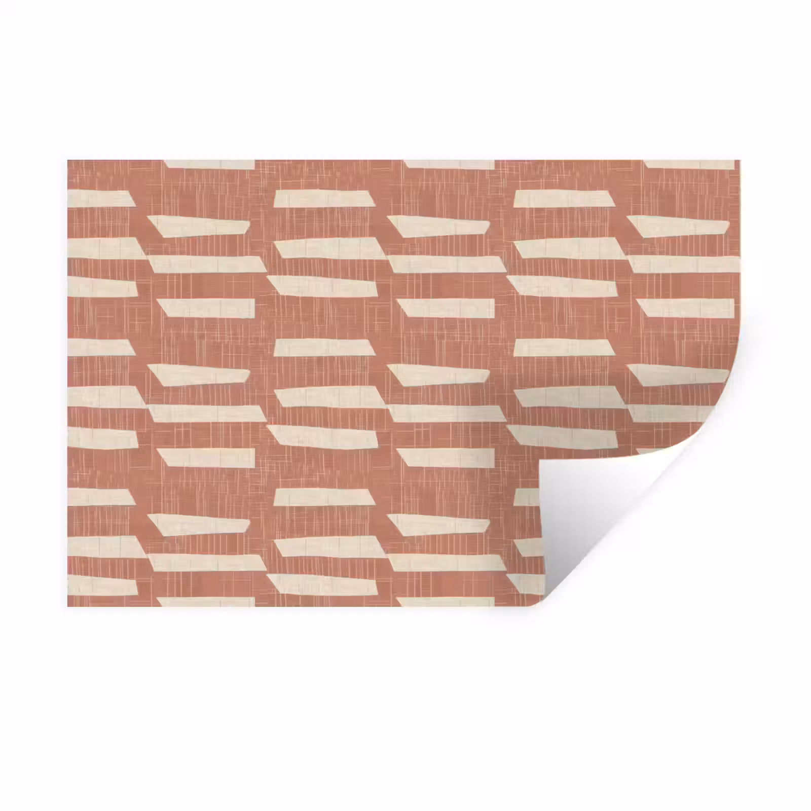 Muursticker - Terracotta - Abstract - Textuur - Patroon — 1