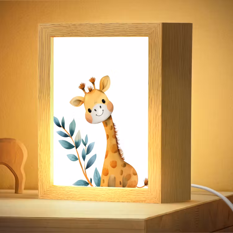 Nachtlampje - Giraf - Dier - Wilde dieren — 4