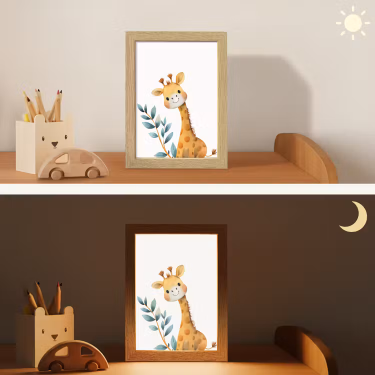 Nachtlampje - Giraf - Dier - Wilde dieren — 7