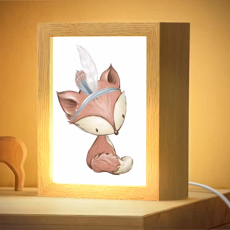 Nachtlampje - Vos - Dier - Bosdieren — 4