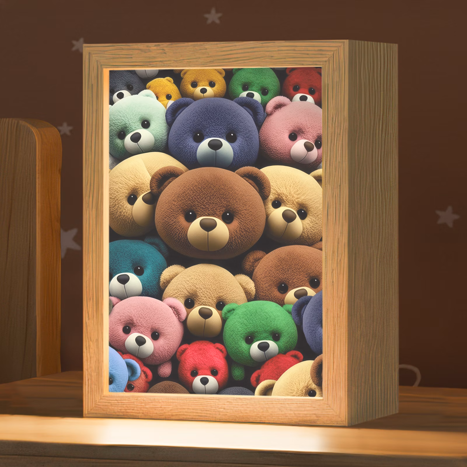 Nachtlampje - Knuffelbeer - Teddy - Design - Kids — 1