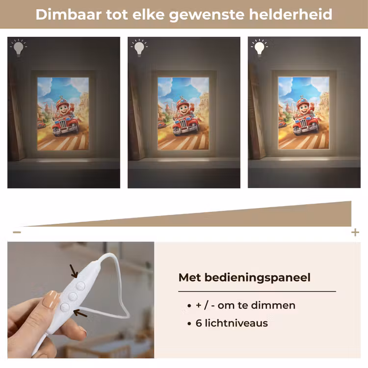 Nachtlampje - Brandweer - Jongens - Kinderen - Auto — 6