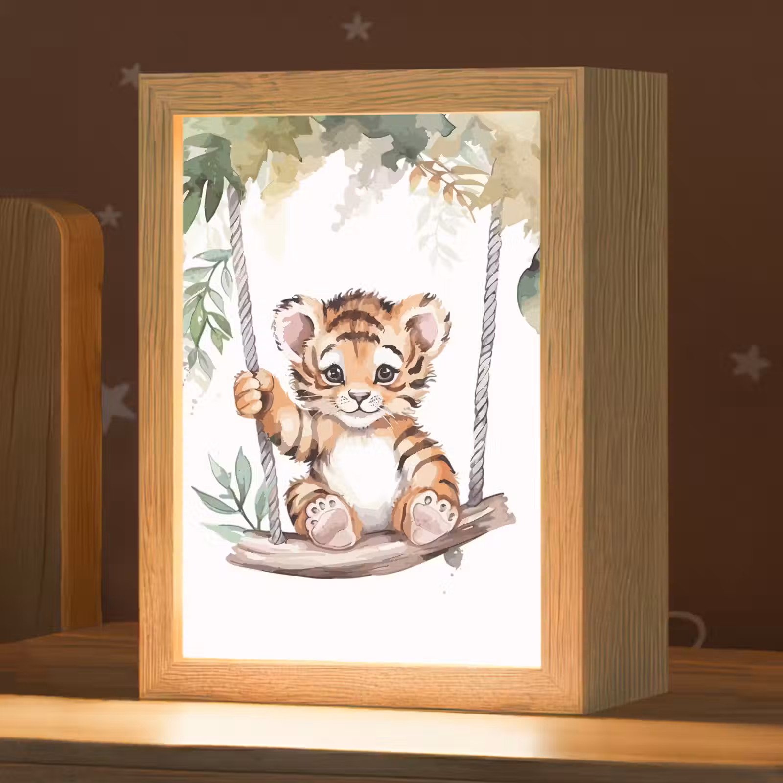 Nachtlampje - Tijger - Dier - Kinderen - Jungle — 1