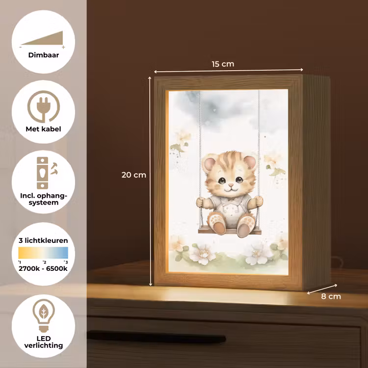 Nachtlampje - Poes - Baby - Dier - Kinderen — 2