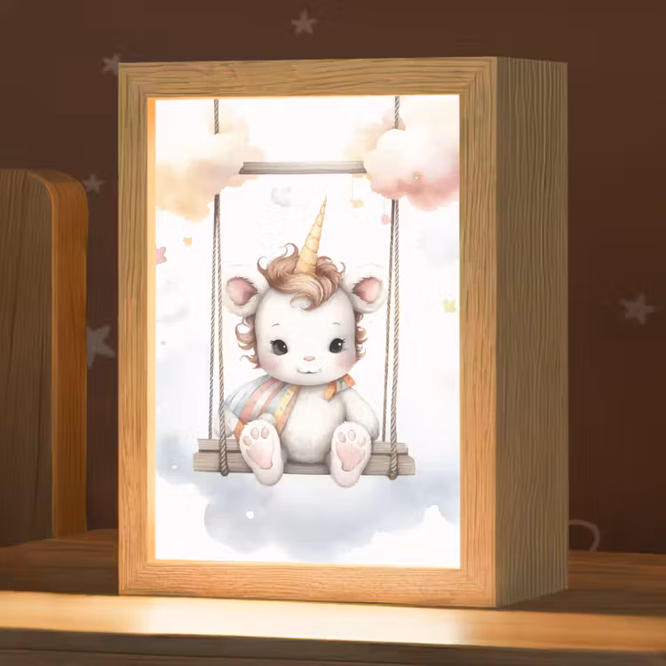 Nachtlampje - Eenhoorn - Dier - Kinderen - Unicorn — 1