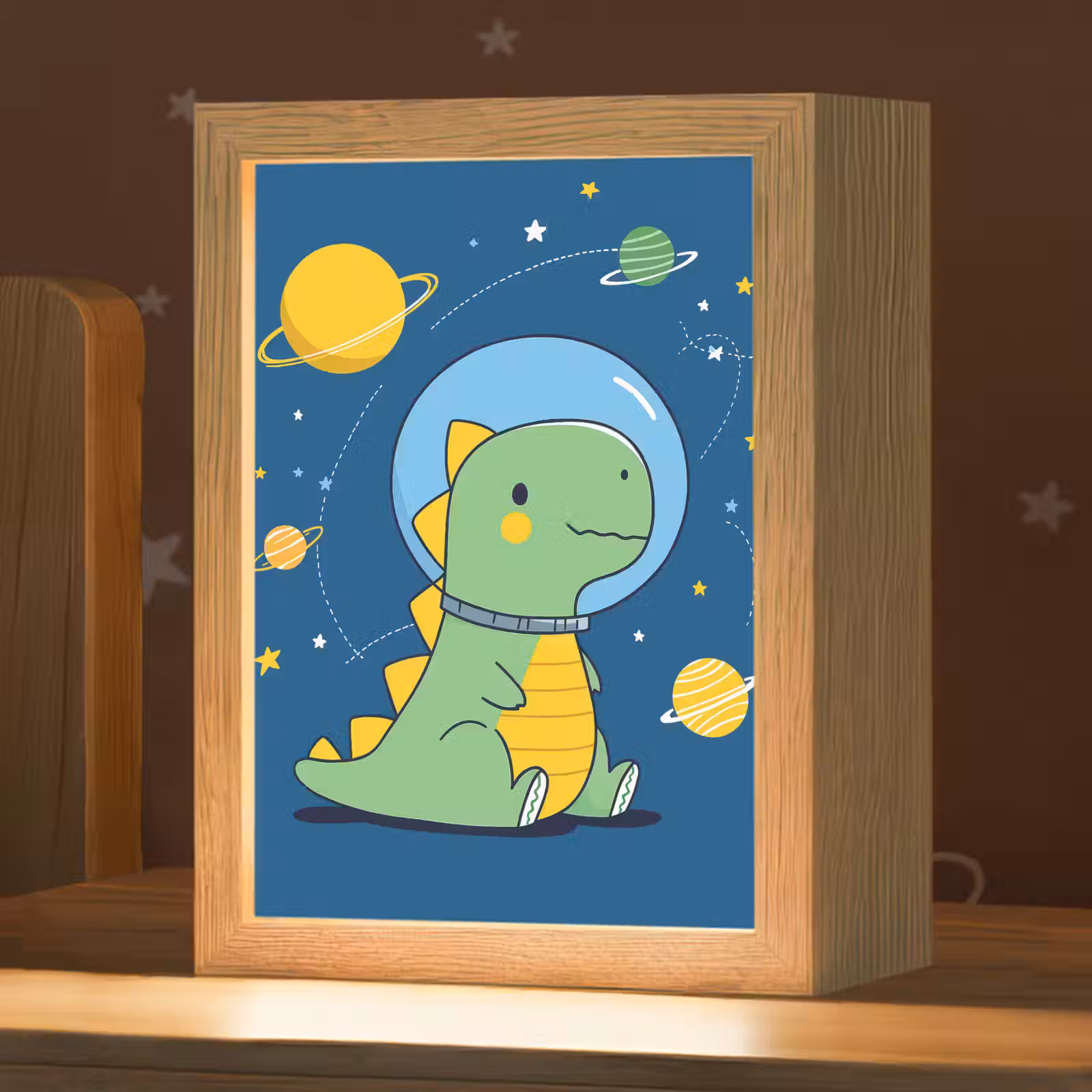 Nachtlampje - Dino - Ruimte - Planeten — 1