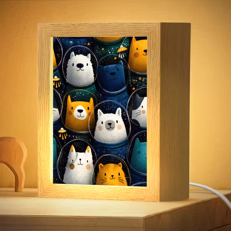 Nachtlampje - Dieren - Ruimtepakken - Sterren — 4