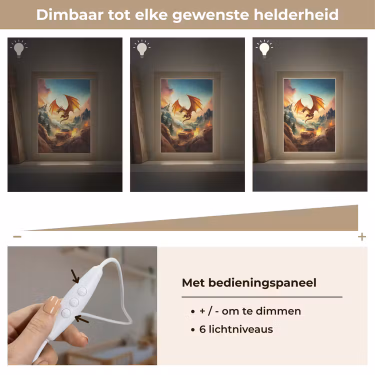 Nachtlampje - Draak - Auto - Bergen - Vuur — 6