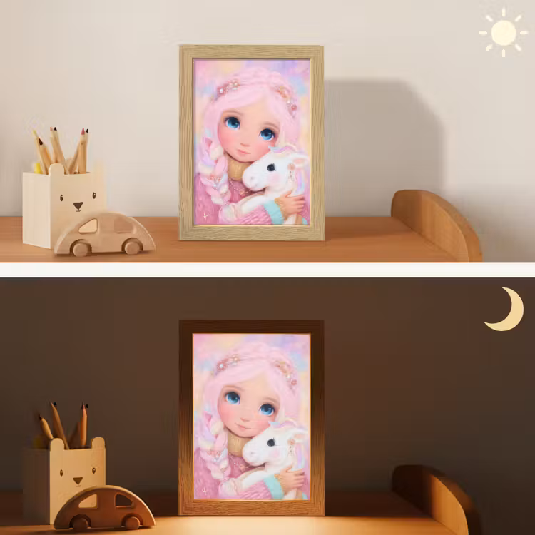 Nachtlampje - Meisje - Eenhoorn - Roze — 7