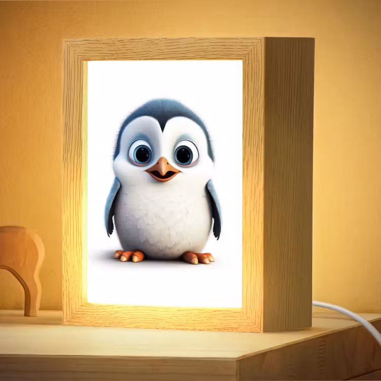 Nachtlampje - Pinguïn - Dieren - Meisjes - Kind - Jongens — 4