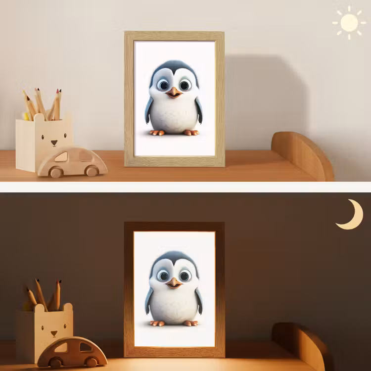 Nachtlampje - Pinguïn - Dieren - Meisjes - Kind - Jongens — 7