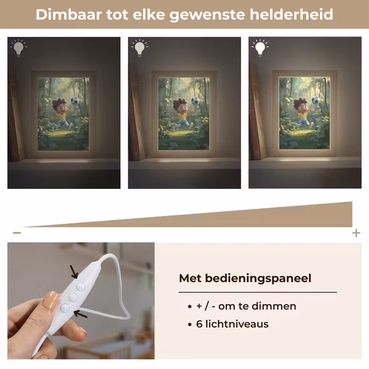 Nachtlampje - Jongen - Voetbal - Bos — 6