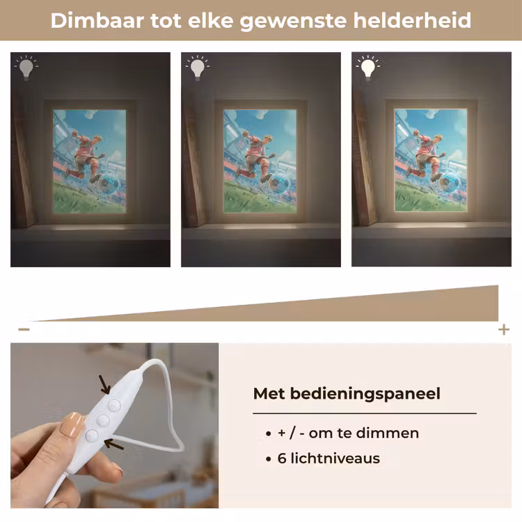 Nachtlampje - Stadion - Voetbal - Jongen - Rood — 6