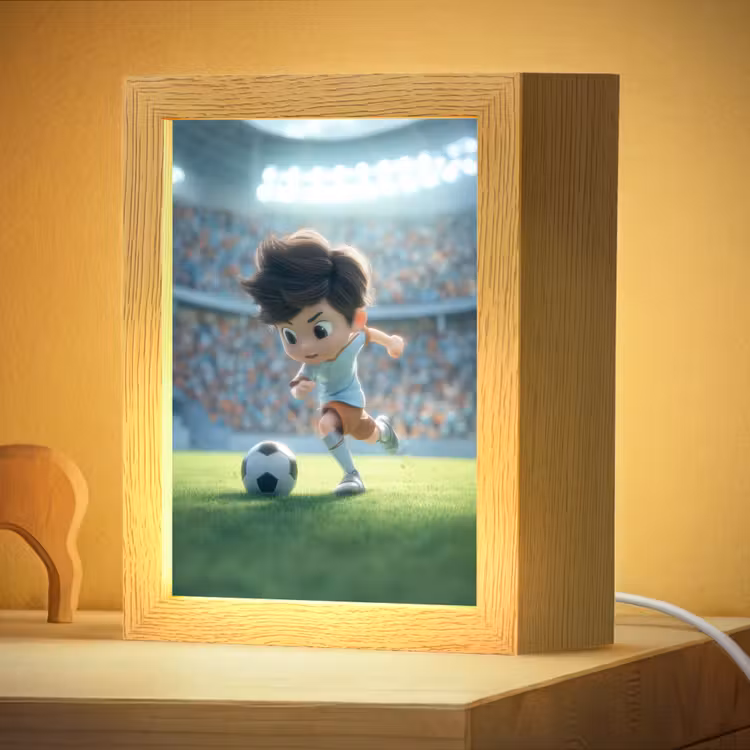Nachtlampje - Voetbal - Jongen - Stadion — 4