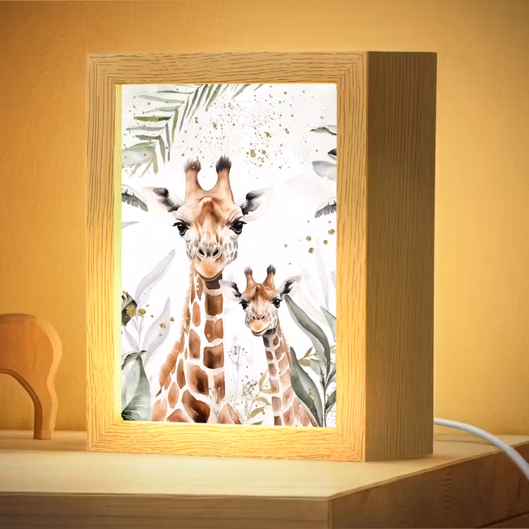 Nachtlampje - Giraffe - Natuur - Kinderen - Dieren — 4