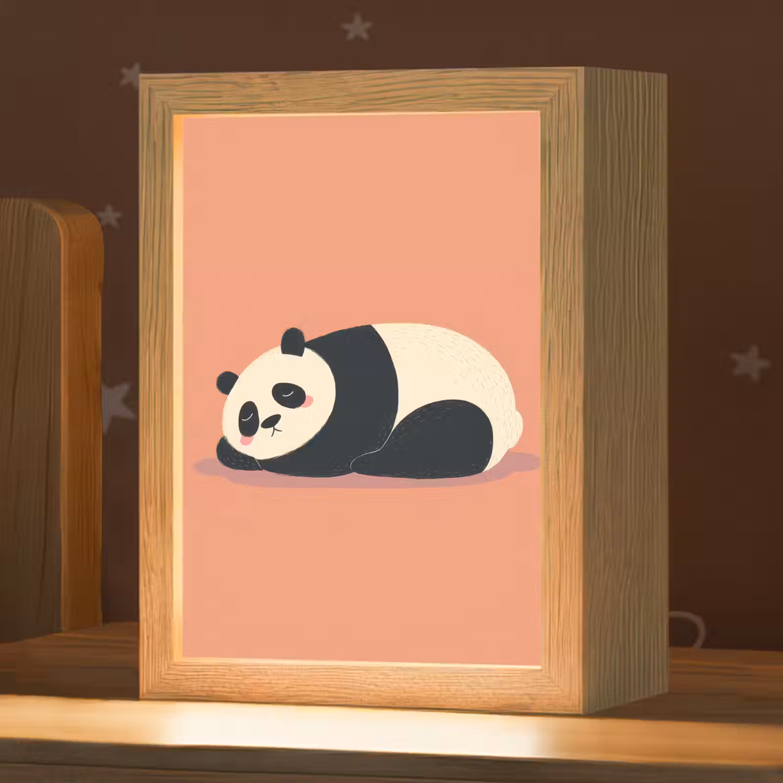 Nachtlampje - Panda - Slaap - Oranje — 1
