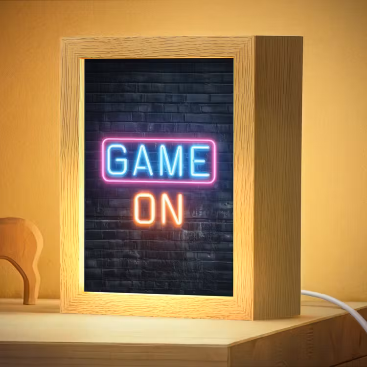 Nachtlampje - Game on - Neon - Muur — 4