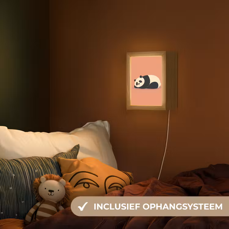 Nachtlampje - Panda - Slaap - Oranje — 3